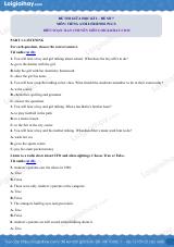 Đề thi giữa kì 2 Tiếng Anh 8 Friends Plus - Đề số 7